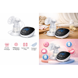 Tire-lait électrique double Seinbiose Essentiel Duo – Rechargeable USB
